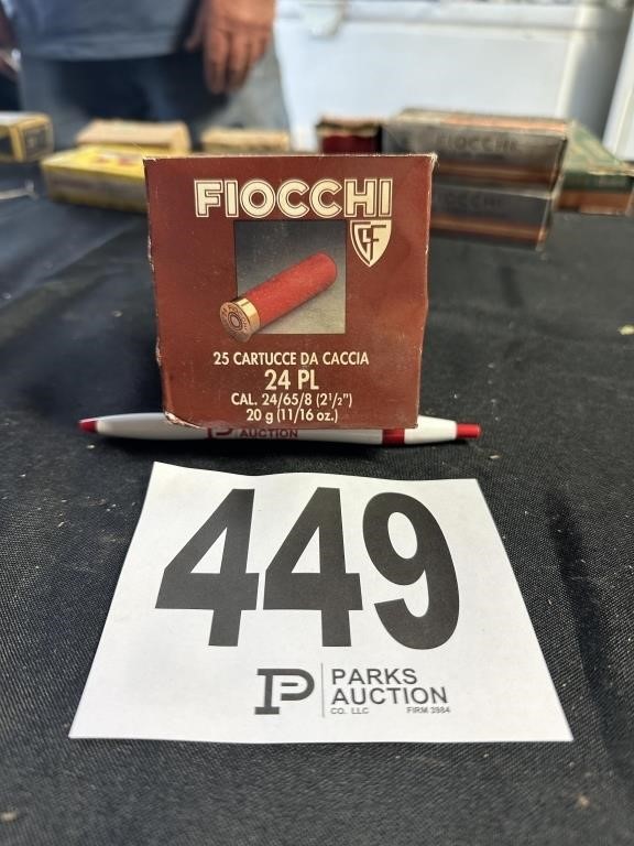 Box of Fiocchi 20 Gauge Shot Gun Ammo(CASH ONLY)