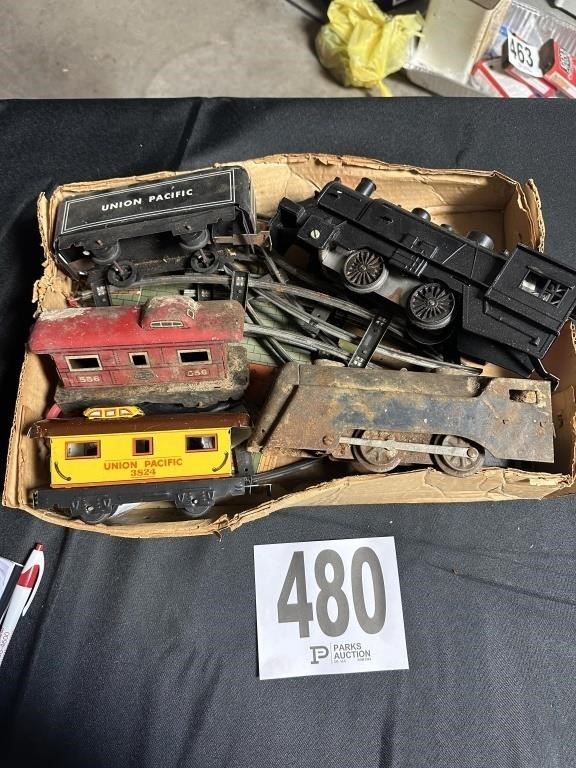 Antique Trains, Cars & Track(CASH ONLY)