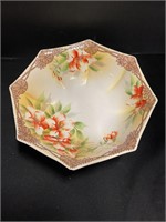 Hand painted floral nippon bowl
