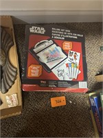 Vintage NOS Star Wars Rolling Art Desk