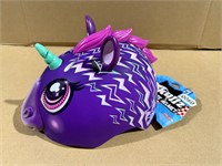 New Raskullz unicorn kids bike helmet *broke horn