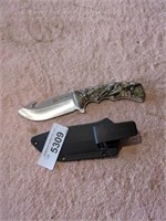 Ozark Trail knife-8.25" - camouflage - comes w/