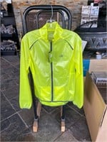 Men's Performance Bike Jacket Hi Vis Yellow Size S