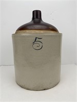 Vintage 5 gallon Stoneware Shoulder Jug