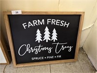 Hand Crafted Christmas Sign