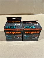 Lot of 2 new mongoose 27.5x2.8" fat tire tubes
