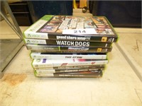 10 XBOX 360 GAMES