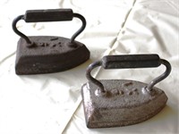 Antique Irons set of 2
