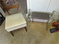 Sewing Machine Chair, Garden Seat