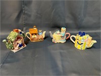 Ceramic Teddy Teapot Collection 4CT