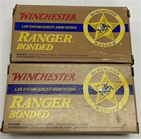 100 QTY WINCHESTER RANGER BONDED 9MM AMMO