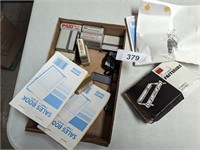 Office stamps & other supplies