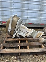 Vtg 35 Horse Johnson Outboard Motor