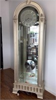 Modern Grandfather Howard Miller 7' Tall Clock