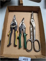 (2) Tin snips & other