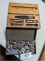 Blue Point Tools, assorted sockets & wooden level