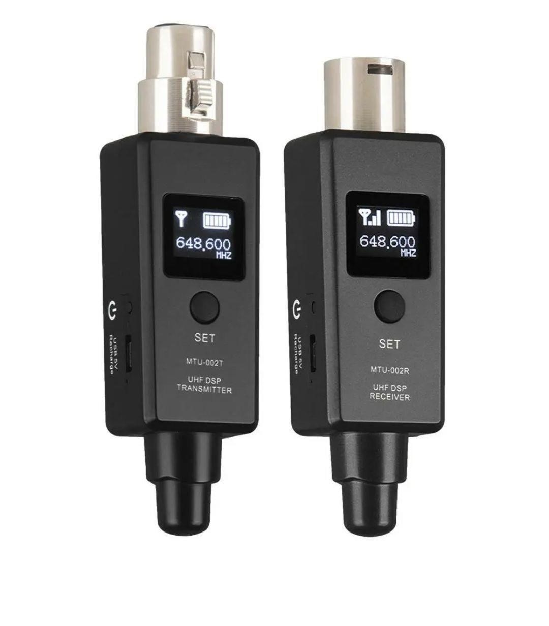 ($80) Wireless Transmitter Receiver UHF System