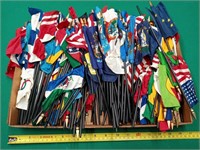 Miniature Flags Box Lot