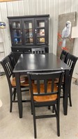 Dining Table & 6 chairs - counter height-