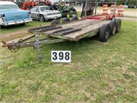 6.6FT BY 14FT Triple axle trailer no title
