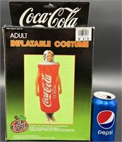 Vintage 1989 Coca Cola Costume Adult Inflatable