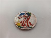 2000 Painted Lady Liberty Silver Dollar
