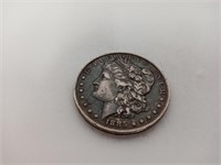 1885 Morgan Silver Dollar