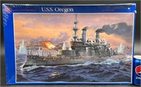 U.S.S. Oregon 1/225 Scale Model Ship 1989 Sealed