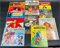 Comic Books Shirley Temple Disney Shazam Tarzan +