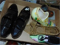 Flat full of Collectible Shoe Figurines