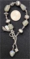 Tres Jolie Bracelet w Stones & Crystals No Marks