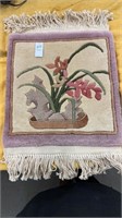 Small rug hanging decorative item