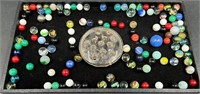Lot of Assorted Vintage Marbles