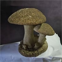 16 inch Concrete mushrooms