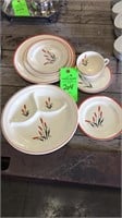 Cattail dishes