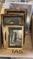 Frames with vintage photos