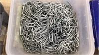 BARBED WIRE UN ROLLERS & FENCING STAPLES