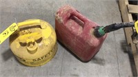 (2) GAS CANS