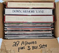 LP Records - 29 Albums & 3 Box Sets