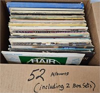 50 LP Records Plus 2 Boxed Sets