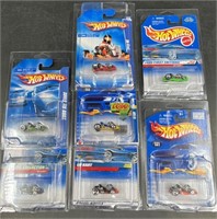 7 Hot Wheel Cars -  Go Karts 1997 - 2007