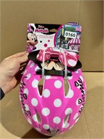 New (broken ears) Minnie mouse kids bike helmet