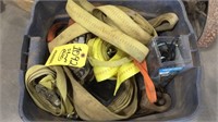 ASSORTED TIE DOWN STRAPS