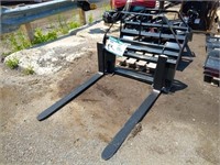 Skid Steer Attachment & 48" Forks