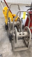 MOP BUCKET & (2) HOSE REELS