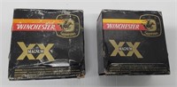 (2) boxes of Winchester Magnum 12ga ammunition