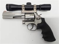 S and W model 686-4 .357Mag with scope