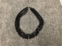 Beaded Necklace 585 Clasp