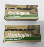 (2) boxes of .204 Ruger ammunition