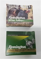 (2) boxes of Remington turkey loads